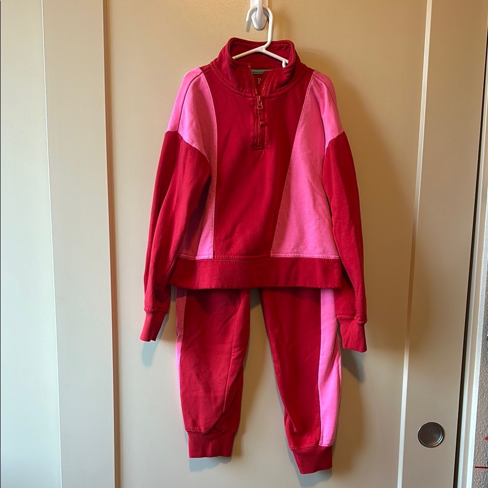 Ideology Red and Pink Tracksuit